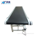 Black logistics belt conveyor